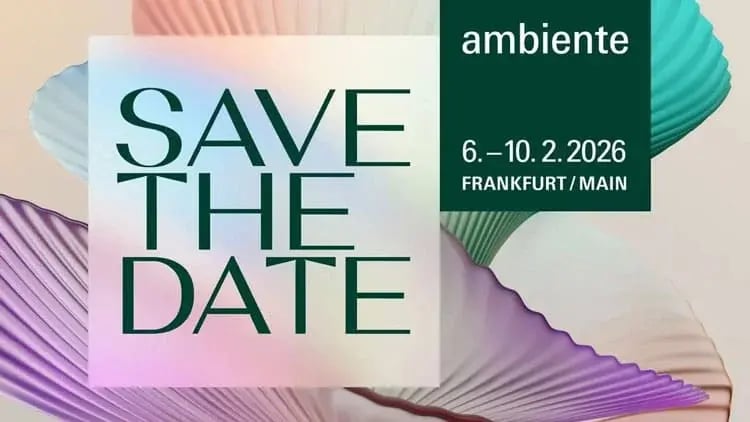 Ambiente 2026 Save the Date Banner